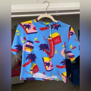 Nooworks Snack Shirt NWT Size x-small